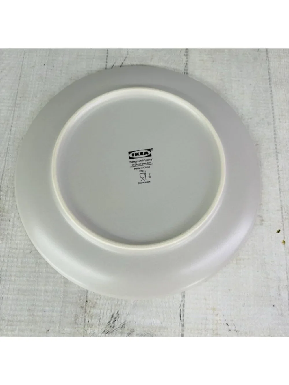 Ikea of Sweden 12011 GRAY Matte Solid Stoneware 8